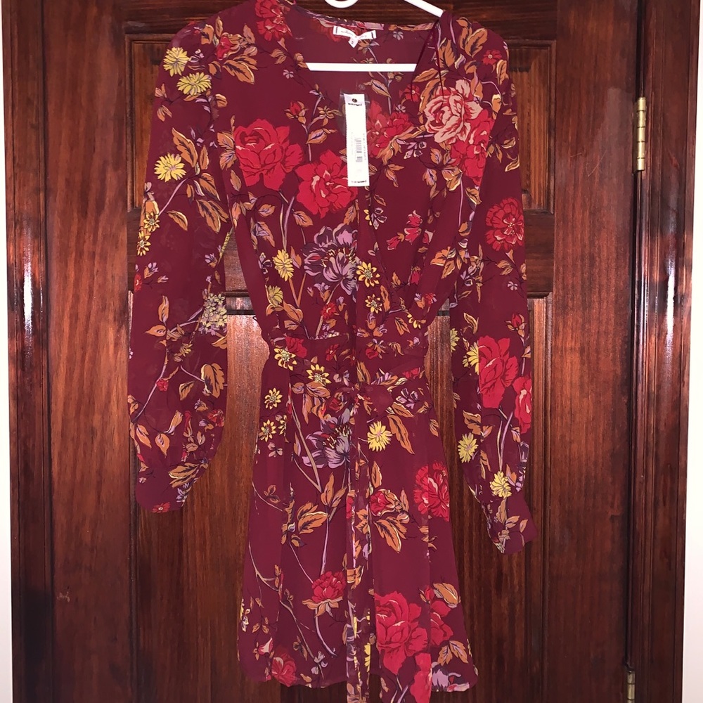 Willow & Clay Floral Wrap Dress
